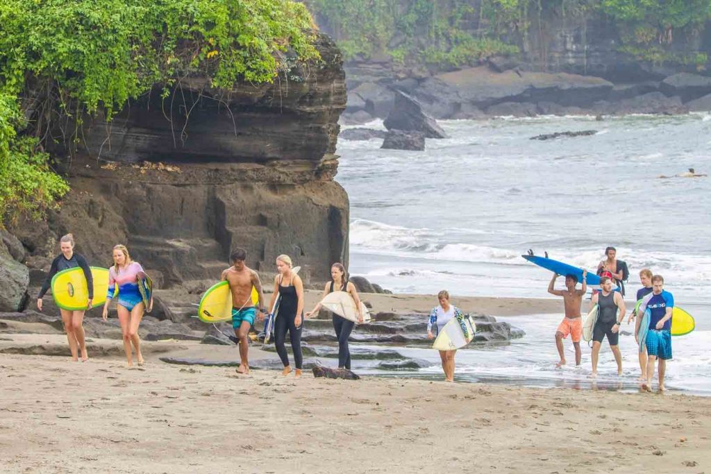 pelan bali, surf and yoga retreat