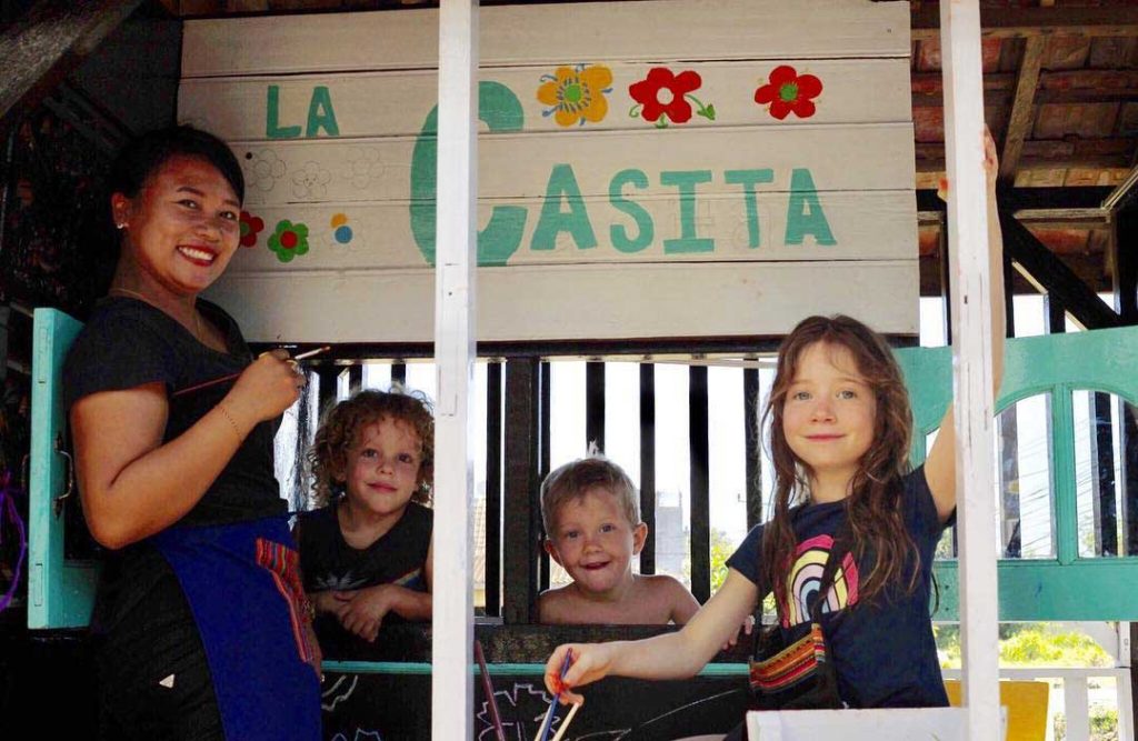 eating in canggu with families and kids