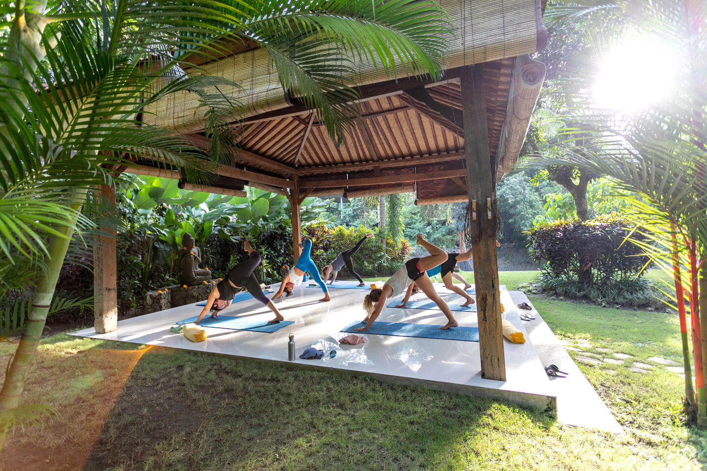 yoga retreat in bali with pelan bali