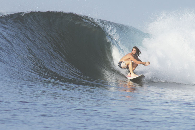 surf spot in canggu