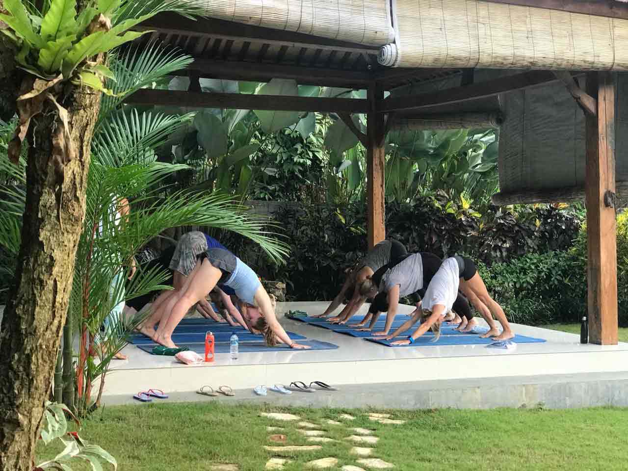 yoga in bali