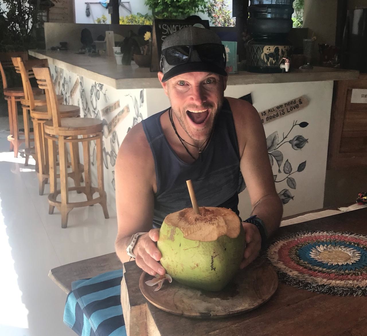 Coconut After Surf | Pelan Pelan Bali