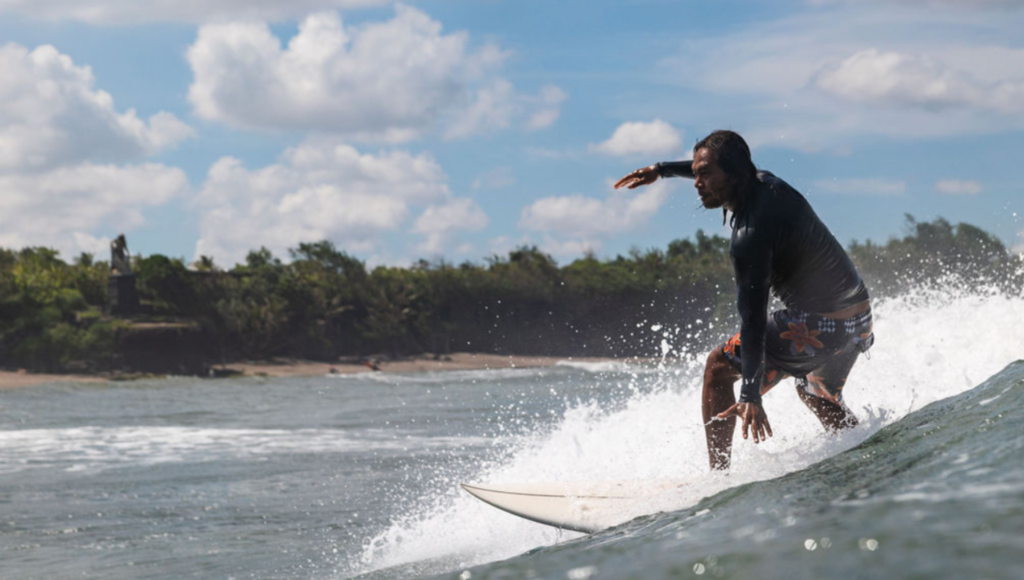 Surf coaching at our Bali surf Camp