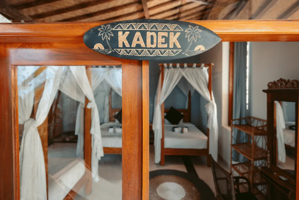 Shared room entrance